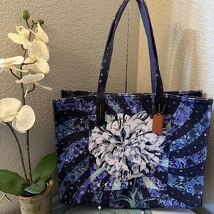 COACH style 78511 Tote 42 with Kaffe Fassett print